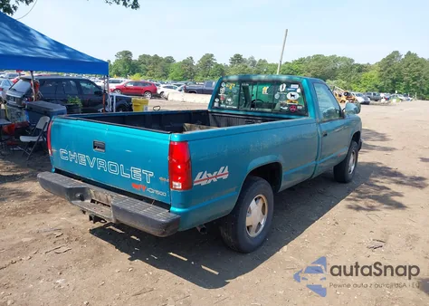 1993 Chevrolet Gmt-400 K1500 from USA, damaged, VIN 1GCEK14Z6PE252654